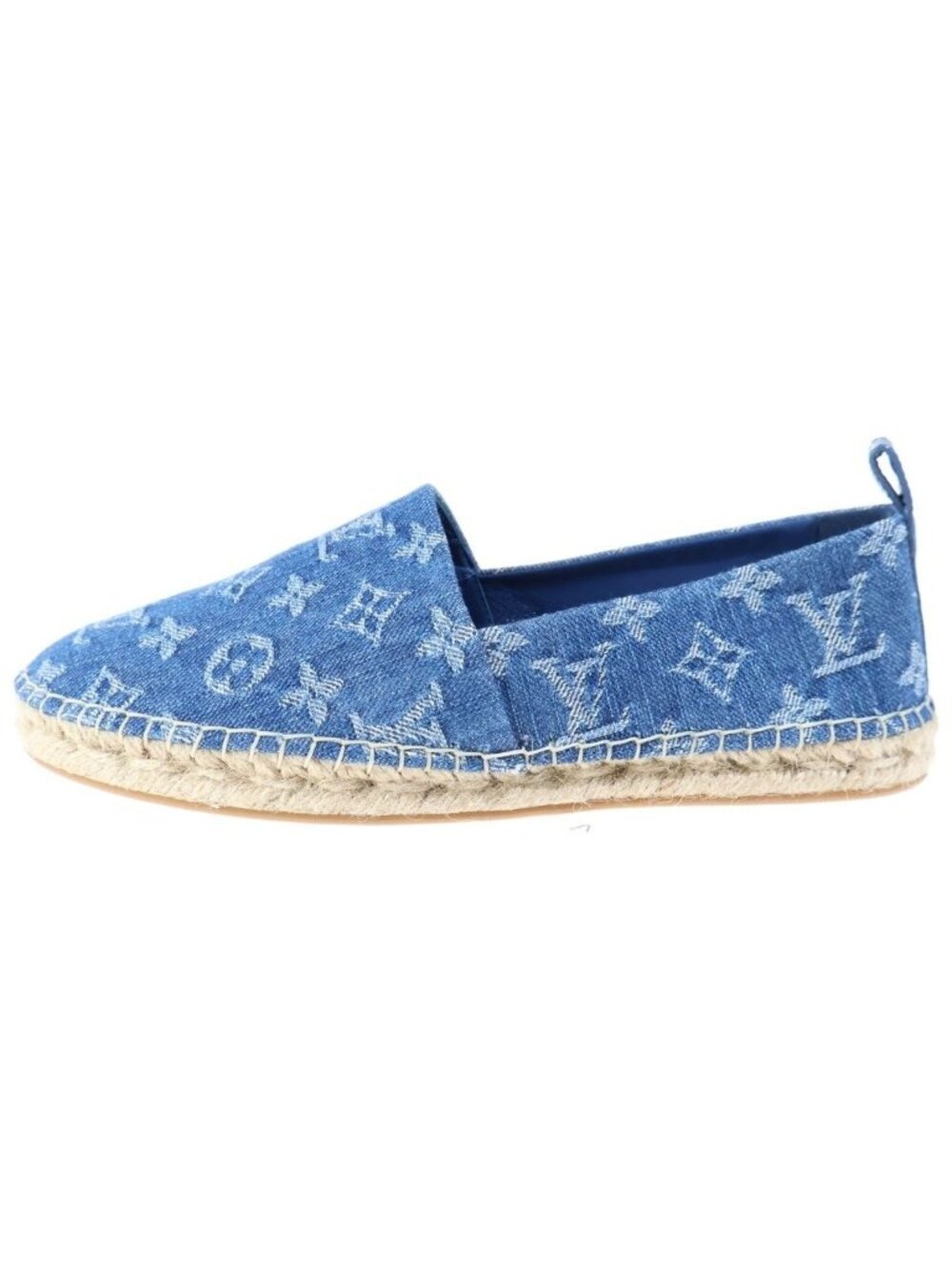 Louis Vuitton Monogram Denim Espadrilles Slip-on